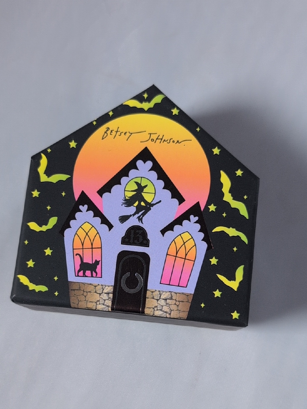 Betsey Johnson Mismatched Halloween Stud Earrings Candy Corn Ghost Pumpkin - Picture 6 of 6